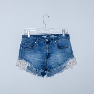 Target Mossimo Jean Shorts with Lace